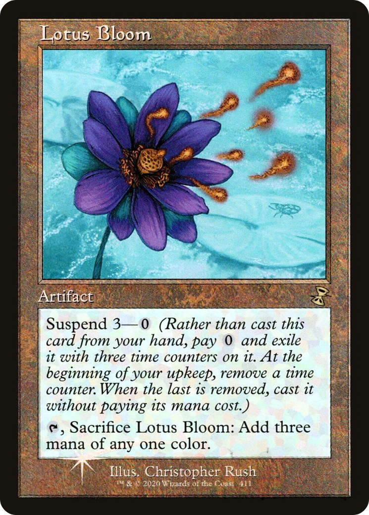 Lotus Bloom (411) (Prerelease) - Foil