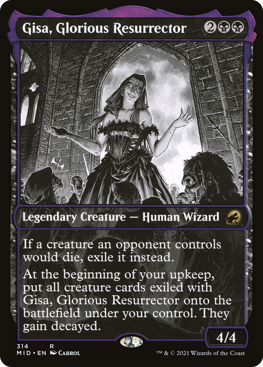 Gisa, Glorious Resurrector (314) (Showcase) - Foil