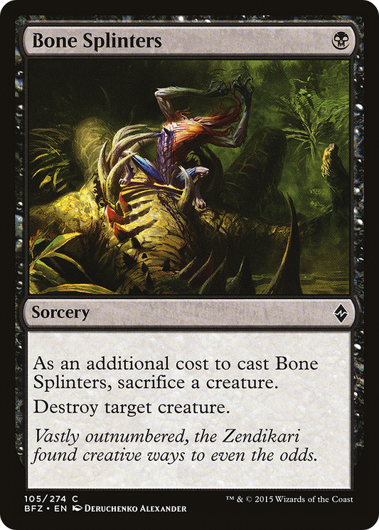 Bone Splinters - Foil