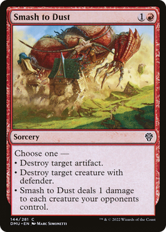 Smash to Dust - Foil