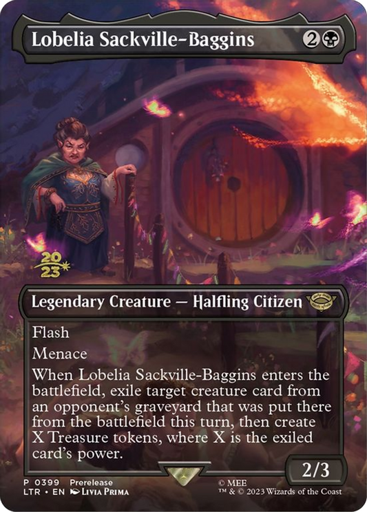 Lobelia Sackville-Baggins (0399) (Prerelease) (Date-Stamped) - Foil