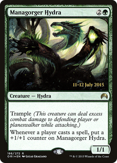 Managorger Hydra (186) (Prerelease) - Foil