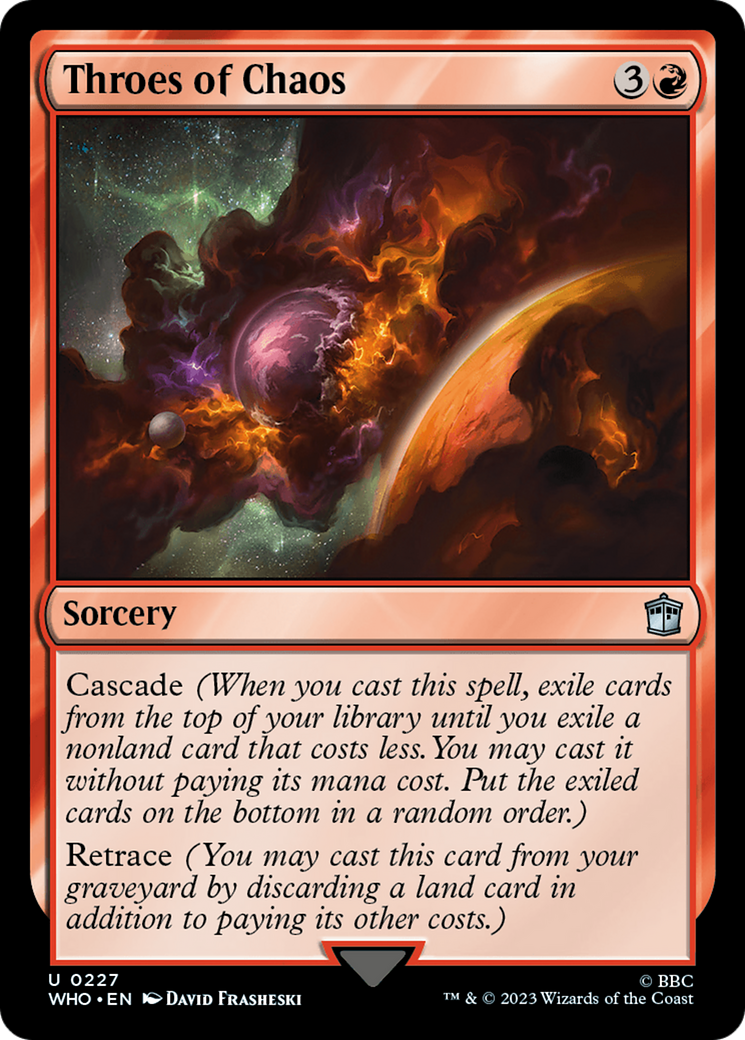 Throes of Chaos - Foil