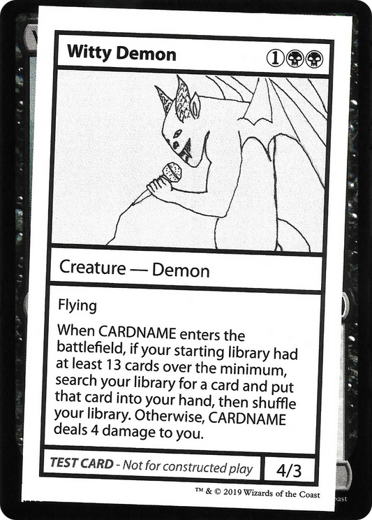 Witty Demon (No PW Symbol)