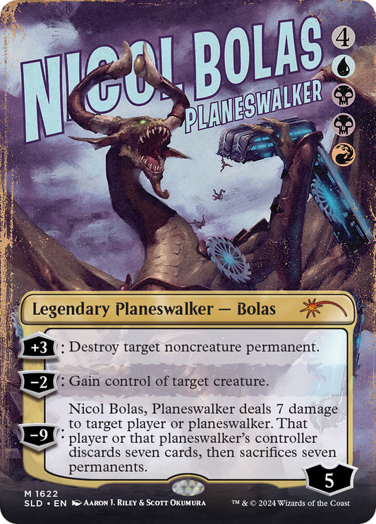 Nicol Bolas, Planeswalker (1622) (Showcase)