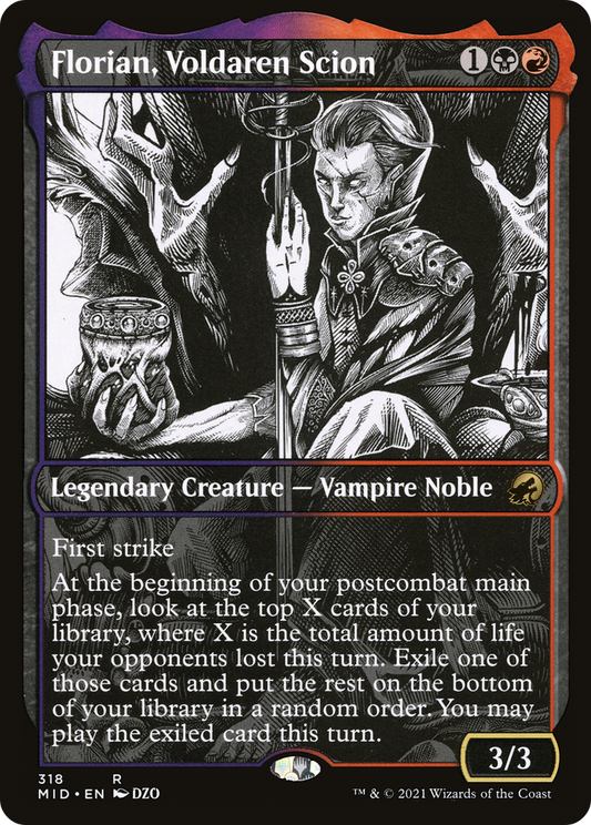 Florian, Voldaren Scion (318) (Showcase) - Foil