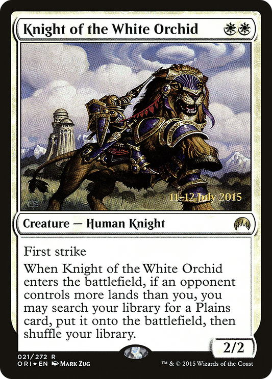 Knight of the White Orchid (021) (Prerelease) - Foil