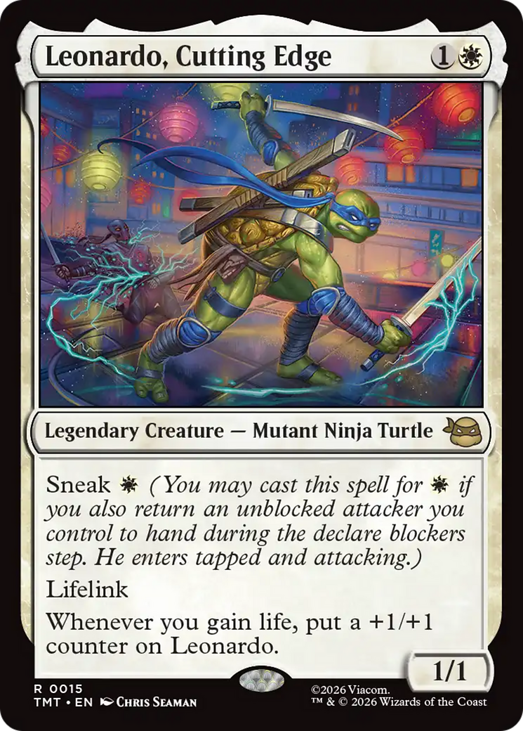 Leonardo, Cutting Edge (TMT) - Foil