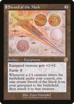 Sword of the Meek (122) (Showcase) - Foil