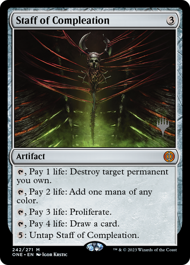Staff of Compleation (242) (Promo Pack) - Foil