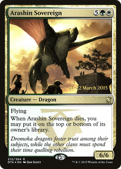 Arashin Sovereign (212) (Prerelease) - Foil