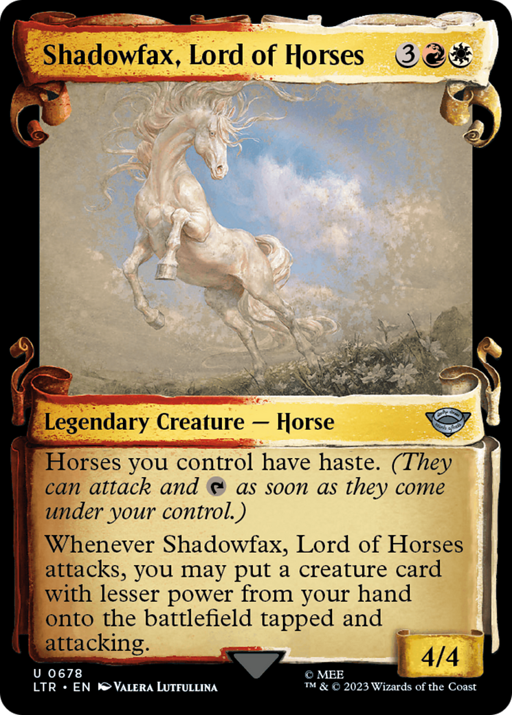 Shadowfax, Lord of Horses (0678) (Showcase)