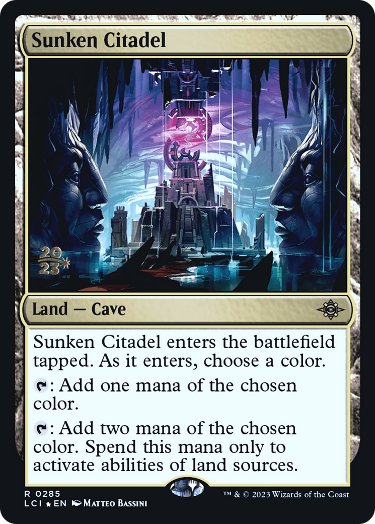 Sunken Citadel (0285) (Prerelease) - Foil