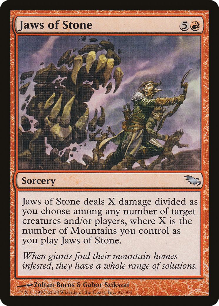 Jaws of Stone - Foil