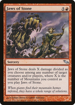 Jaws of Stone - Foil