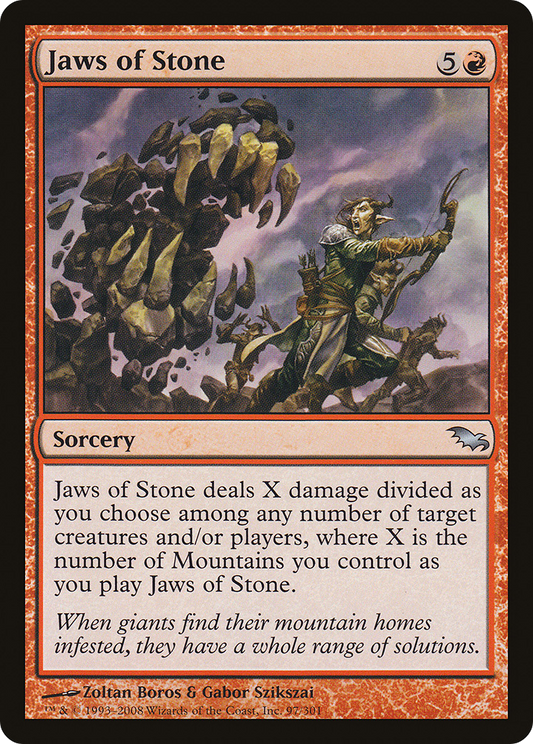 Jaws of Stone - Foil