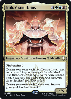 Iroh, Grand Lotus (0227) (Prerelease) (PTLA) - Foil