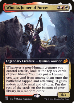 Winota, Joiner of Forces (349) (Extended Art) - Foil