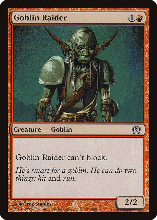 Goblin Raider - Foil