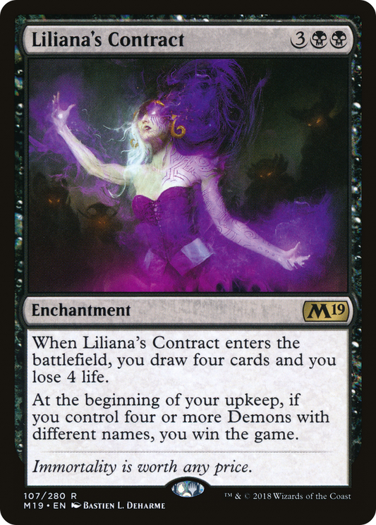Liliana's Contract - Foil