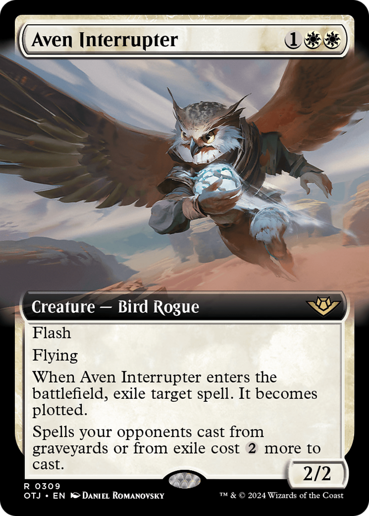 Aven Interrupter (0309) (Extended Art) - Foil