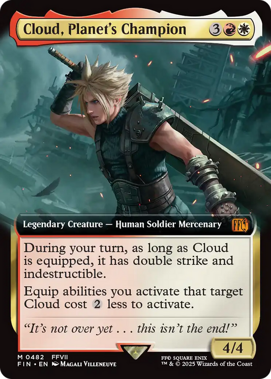 Cloud, Planet's Champion (0482) (Extended Art)