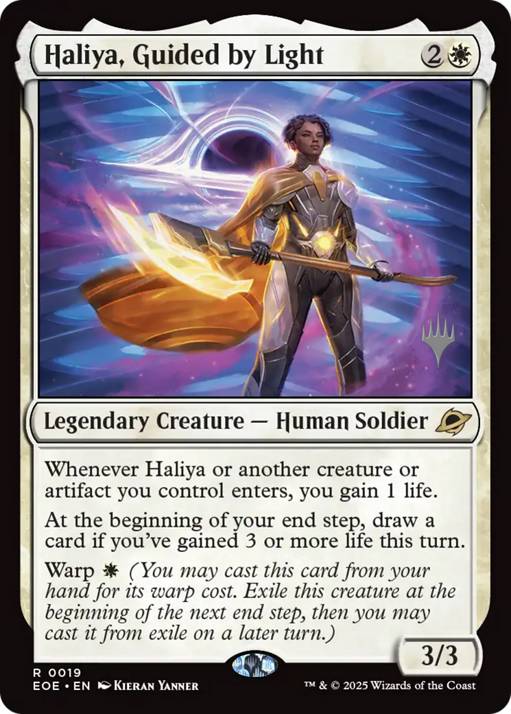 Haliya, Guided by Light (0019) (Promo Pack) - Foil