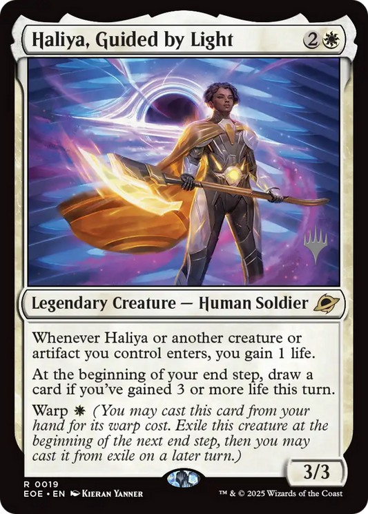 Haliya, Guided by Light (0019) (Promo Pack) - Foil