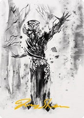 Rustvine Cultivator (75/81) Art Card (AONE) - Gold-Stamped Signature