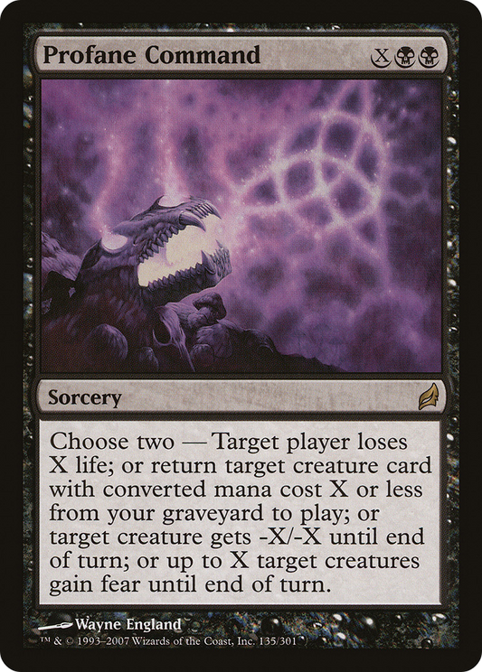 Profane Command - Foil