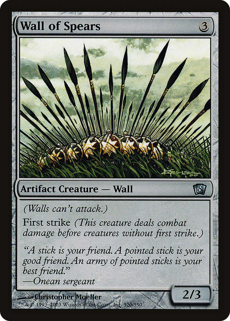 Wall of Spears - Foil