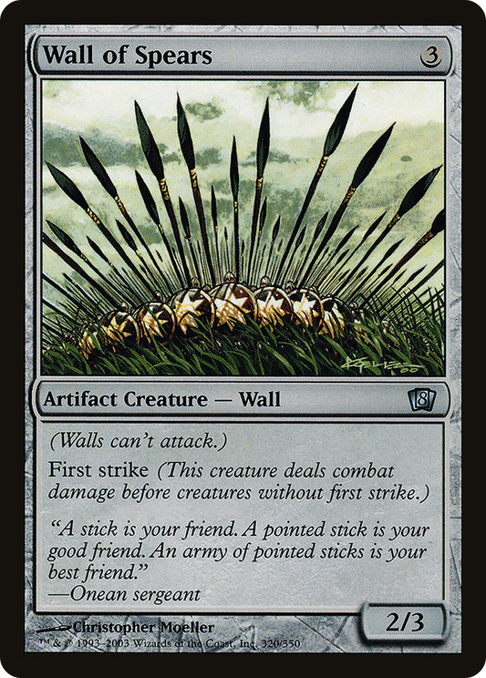 Wall of Spears - Foil