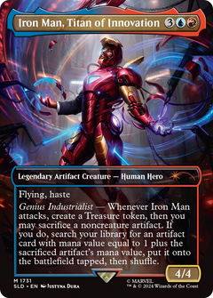 Iron Man, Titan of Innovation (1731) (Borderless)