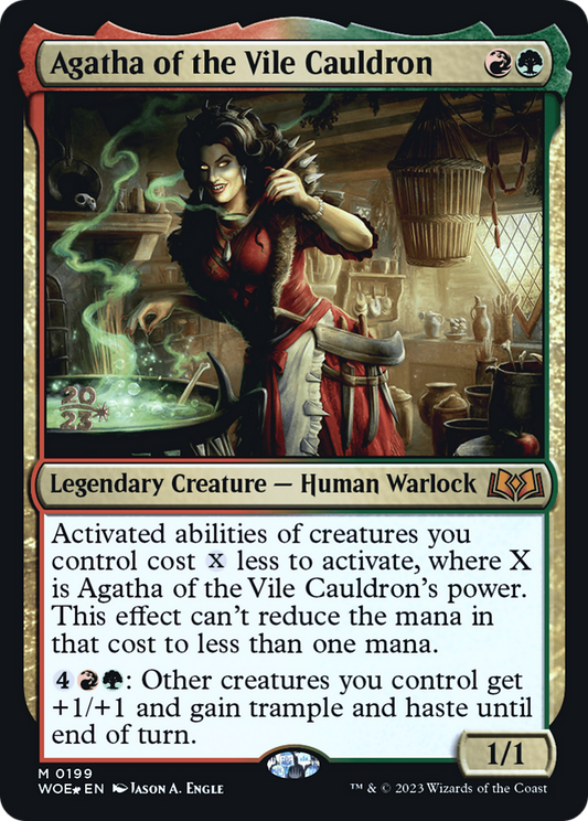 Agatha of the Vile Cauldron (0199) (Prerelease) - Foil