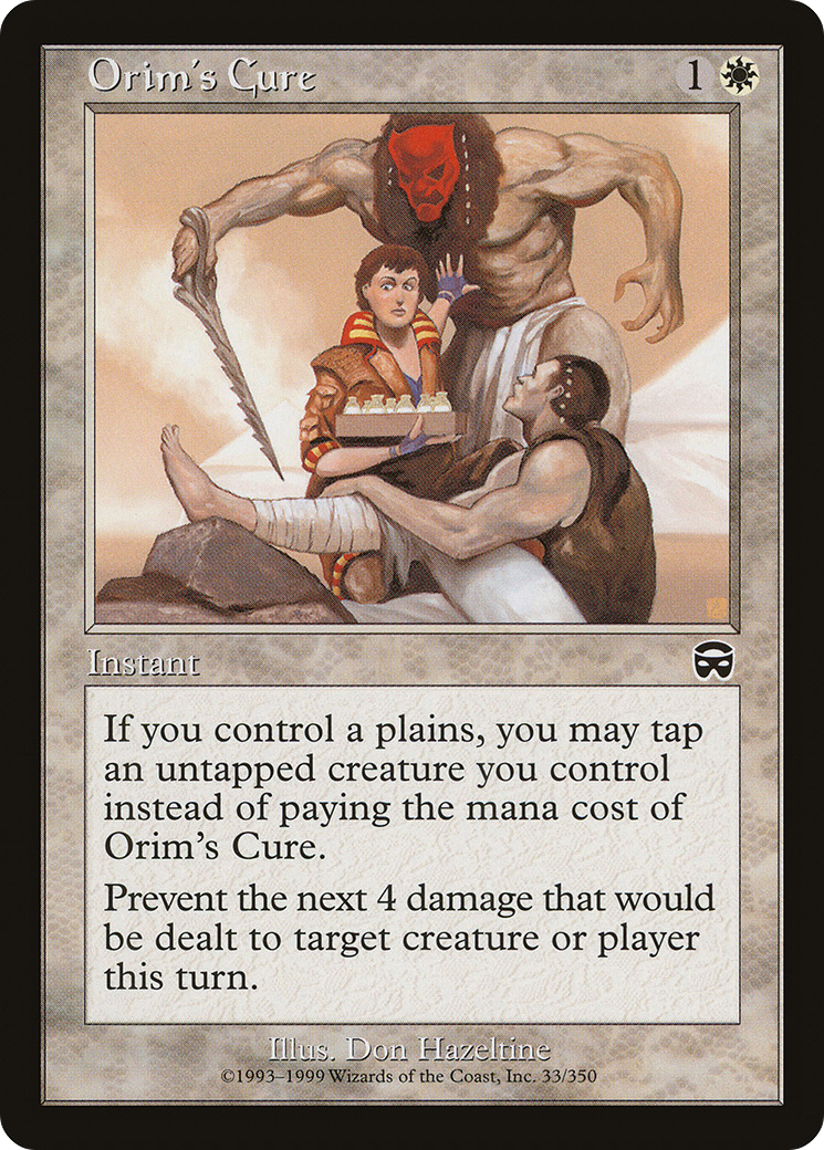 Orim's Cure - Foil