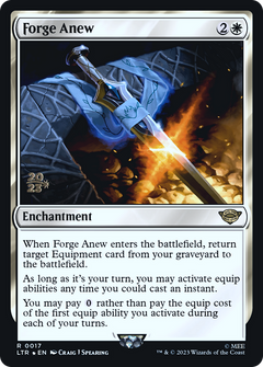 Forge Anew (0017) (Prerelease) - Foil
