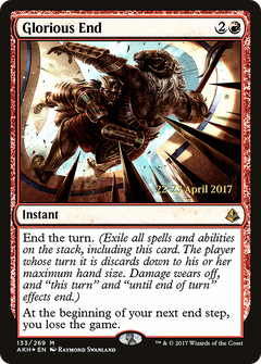 Glorious End (133) (Prerelease) - Foil