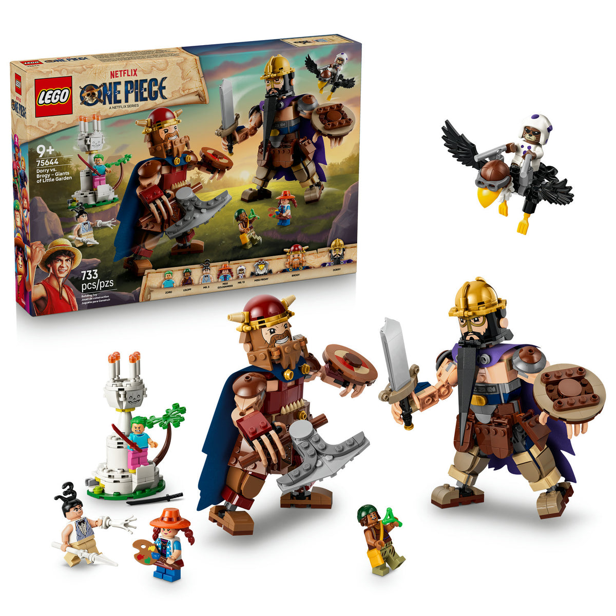 LEGO Set - Dorry vs. Brogy: Giants of Little Garden
