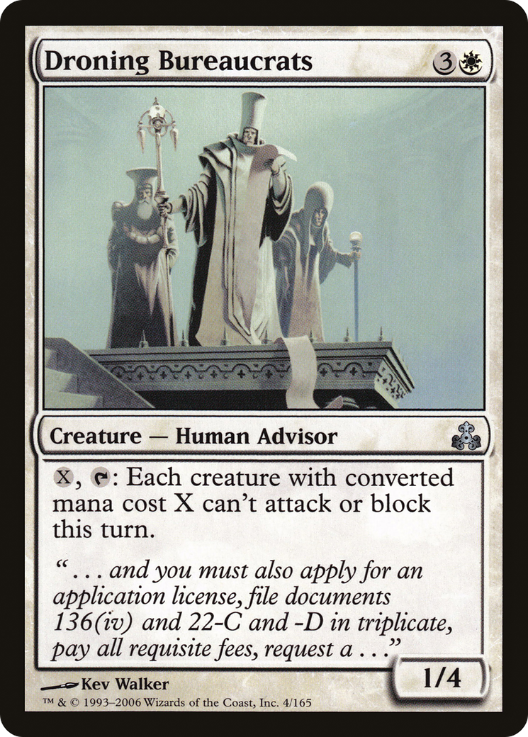 Droning Bureaucrats - Foil