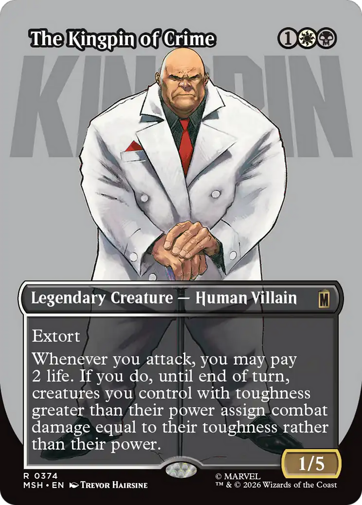 The Kingpin of Crime (0374) (Borderless) (MSH) - Foil