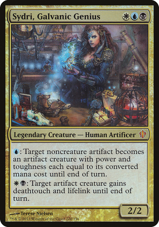 Sydri, Galvanic Genius (Oversized) - Foil