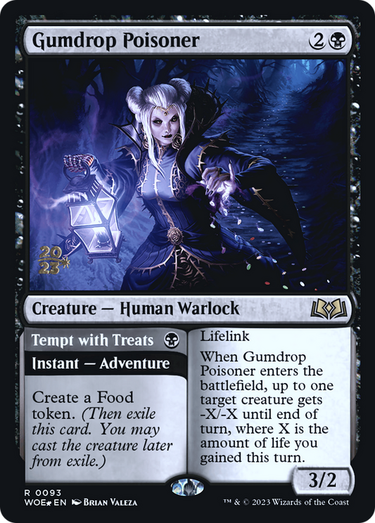 Gumdrop Poisoner // Tempt with Treats (0093) (Prerelease) - Foil