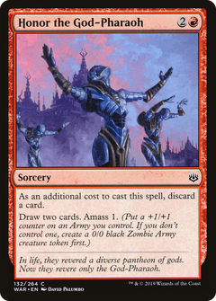 Honor the God-Pharaoh - Foil