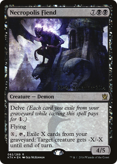 Necropolis Fiend (082) (Prerelease) - Foil