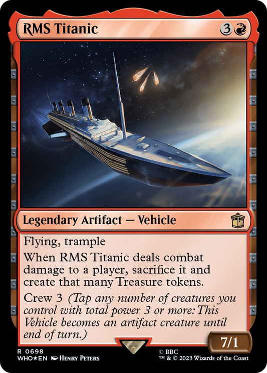 RMS Titanic (0698) - Surge Foil