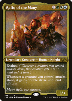 Rafiq of the Many - Foil Etched