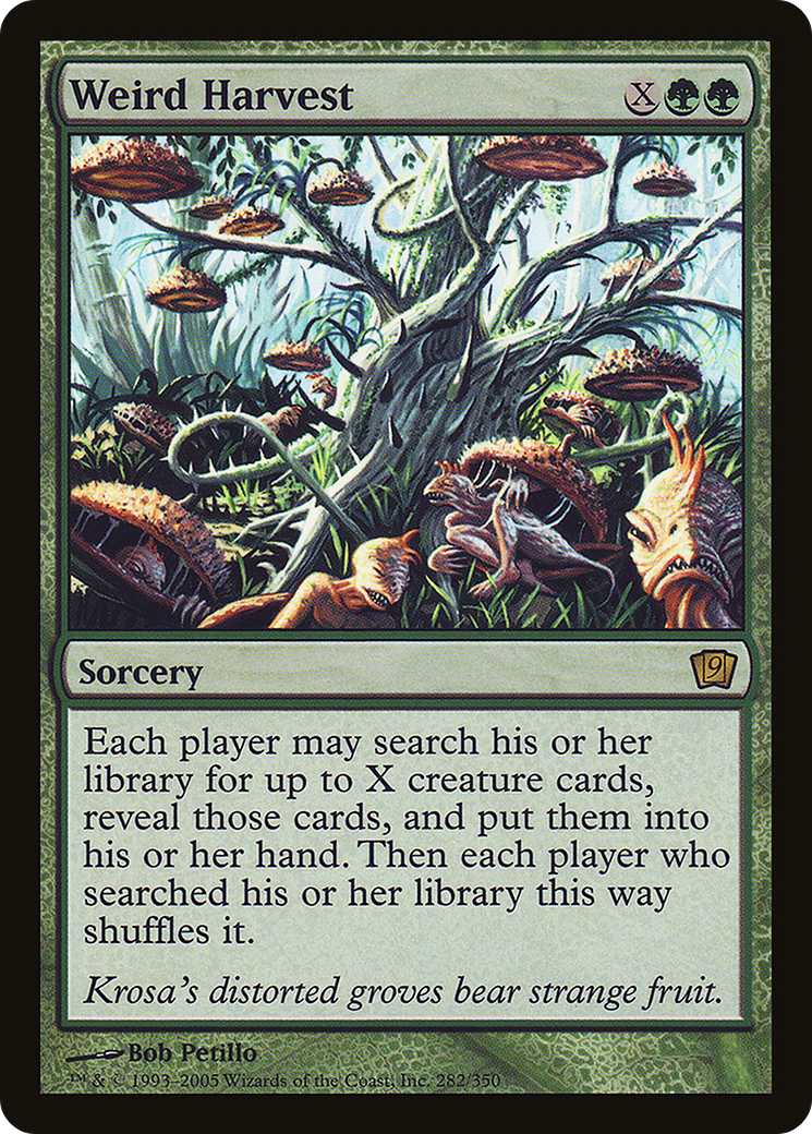 Weird Harvest - Foil
