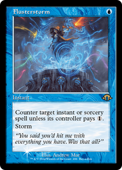 Flusterstorm (496) (Buy-a-Box Promo) (Retro) - Foil