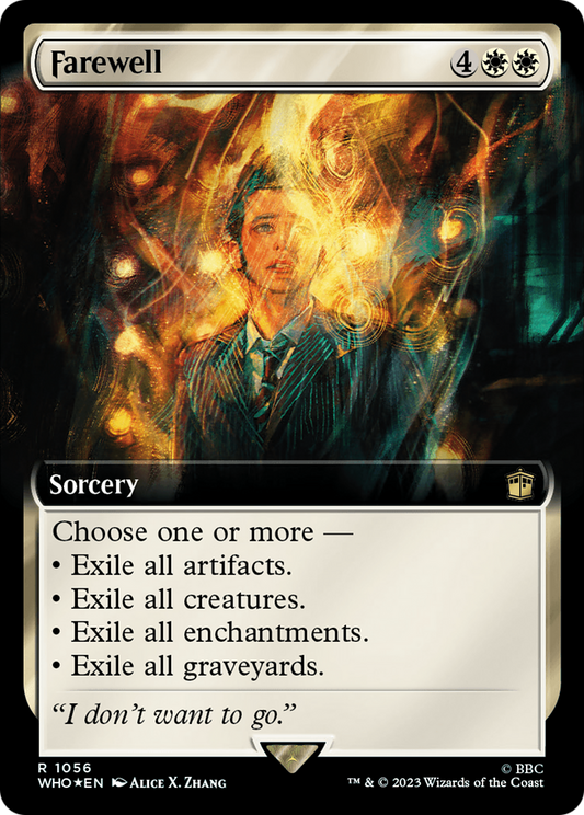 Farewell (1056) (Extended Art) - Surge Foil