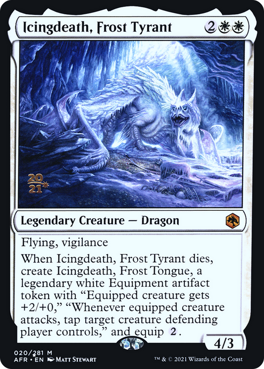 Icingdeath, Frost Tyrant (020) (Prerelease) - Foil